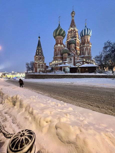 圣巴兹尔大教堂，莫斯科，俄罗斯图片下载