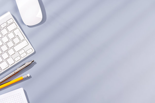 俯视图商务办公桌图片下载