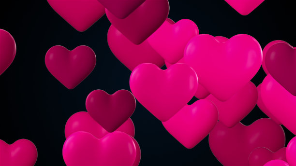 3 d的心图片下载