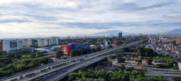 城市晨景图片下载