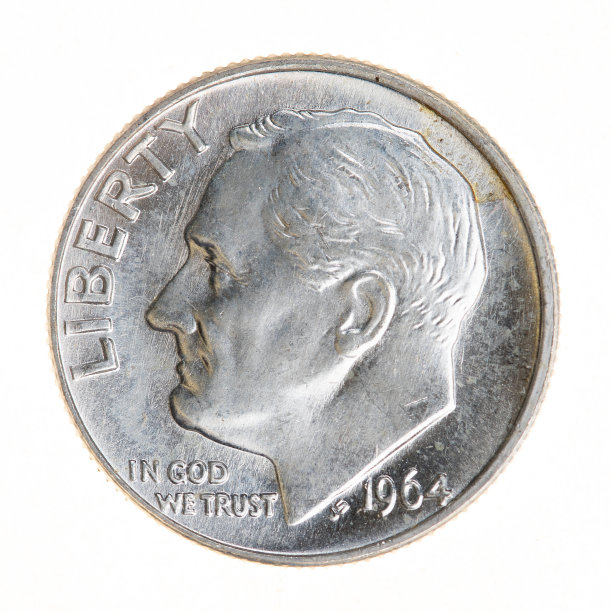 美元罗斯福银币1964年图片下载