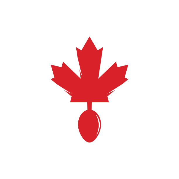加拿大食品标志概念设计。图片下载