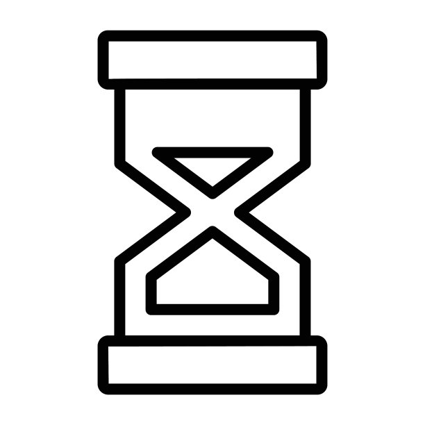 沙漏图标用户界面简约符号图片下载