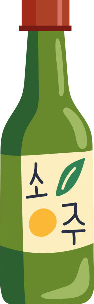 烧酒瓶装韩国产品图片下载