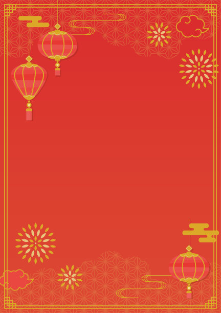 中国风格的新年背景图片下载