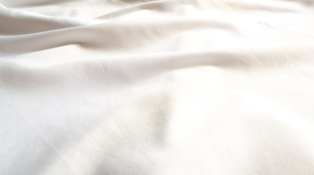 窗帘白色的波浪和柔和的阴影图片下载