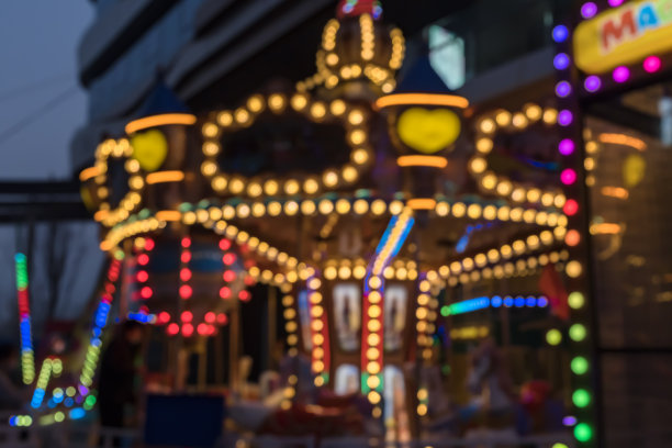 散景彩色光晕图片下载