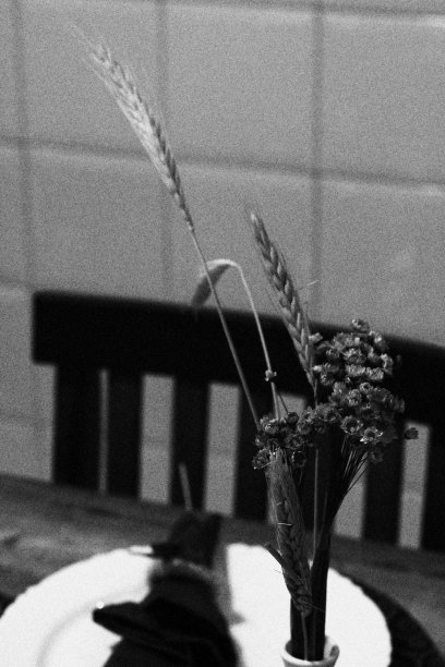 极简主义的圣诞餐桌照片图片下载