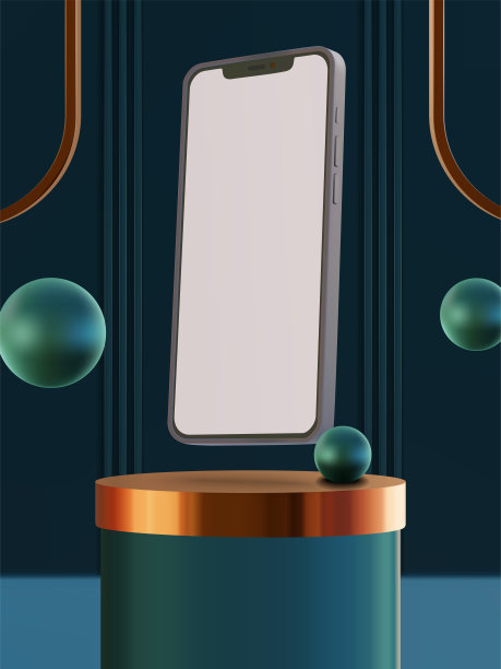 智能手机模型场景应用程序演示豪华图片下载