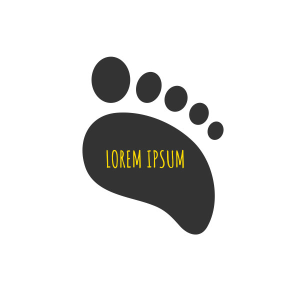 足部，足部图标，足部轮廓图片下载