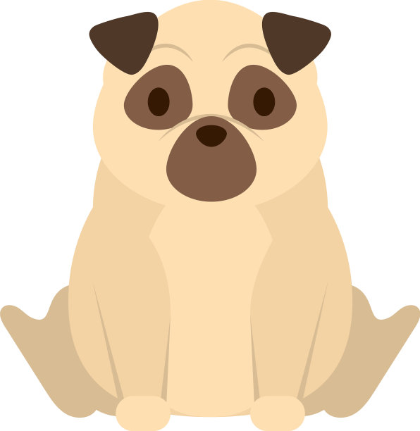 可爱的哈巴狗图片下载