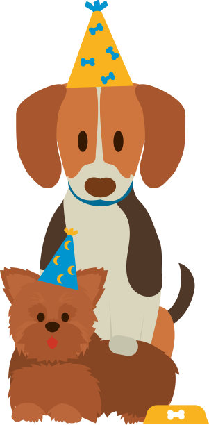 狗狗生日快乐图片下载