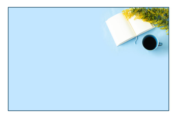 含羞草，咖啡和打开的书图片下载