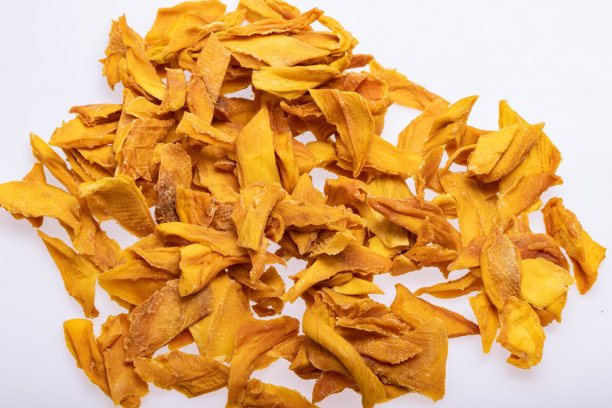 一堆干芒果片图片下载