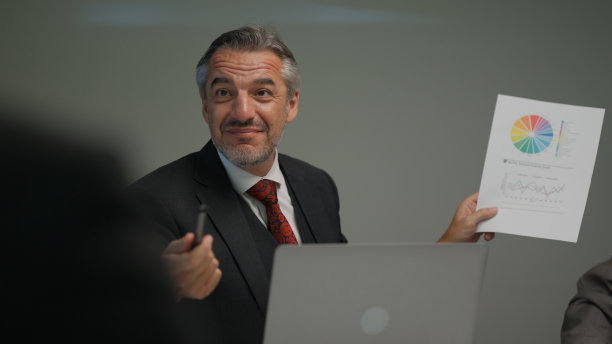 专业资深商务领导与同事团队在会议室进行交谈、聆听、头脑风暴、项目策划和准备，商务员工在会议室进行工作图片下载