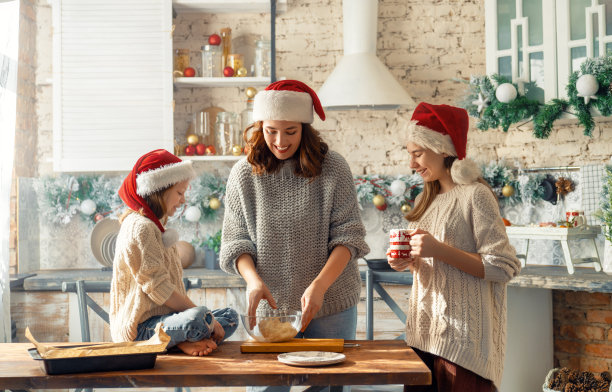制作圣诞饼干图片下载