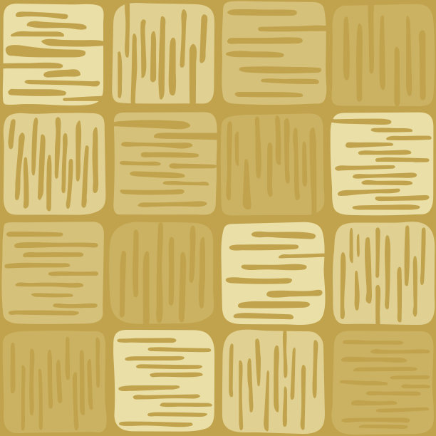 米色重复背景与手绘条纹方块。矢量无缝模式。几何图解。样布。包装纸。连续设计模板纺织，亚麻，家居装饰图片下载