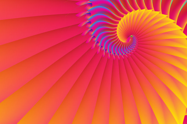 黄金比例，色彩层次，抽象概念图片下载