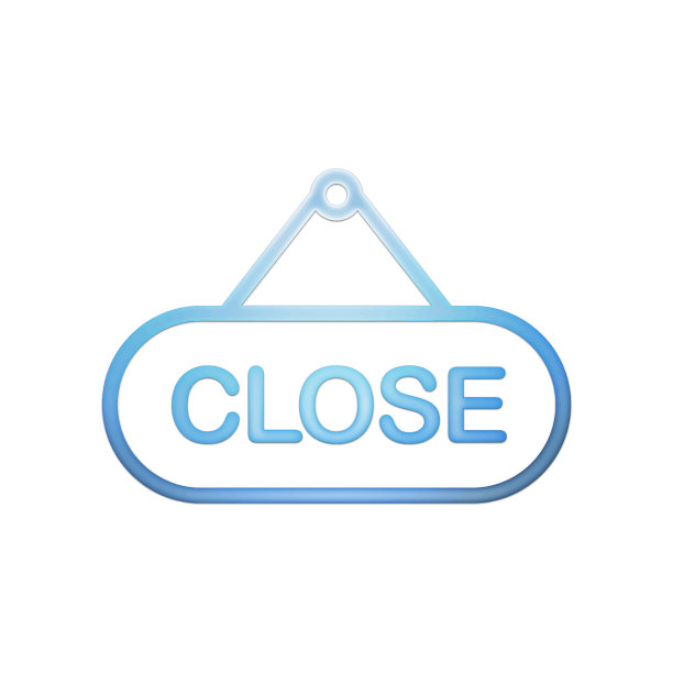 图示关闭符号图标的矢量图形图片下载