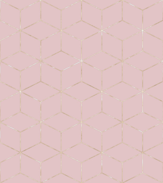 装饰艺术风格的立方体豪华无缝模式背景图片下载