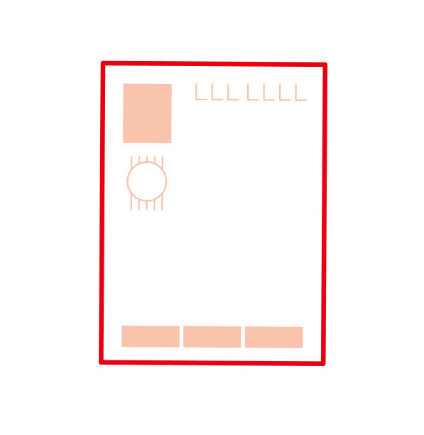 一张新年贺卡的插图图片下载