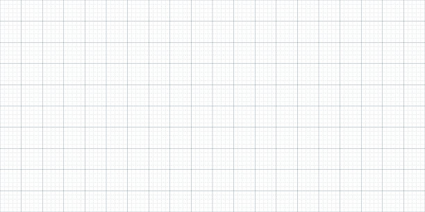 毫米图纸网格无缝图案。抽象的几何方形背景。线条图案适用于学校、技术工程规模测量。白色背景上的矢量插图图片下载