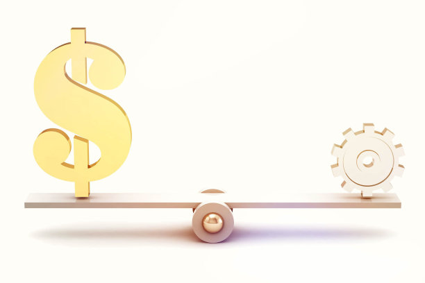 金融和商业符号。金元符号。三维渲染图片下载