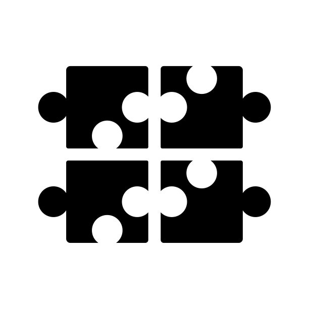 拼图，益智游戏图标图片下载
