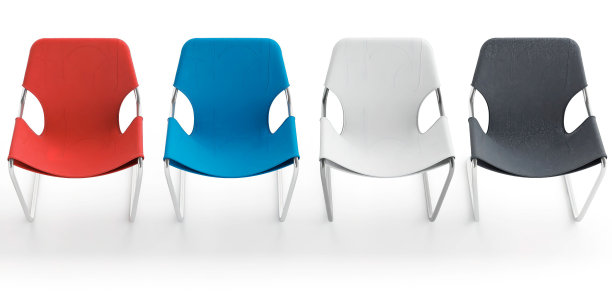 白色背景上孤立的椅子的插图图片下载