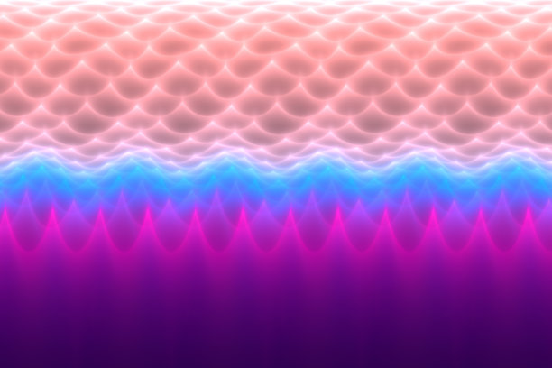 波浪，无缝水平模式图片下载