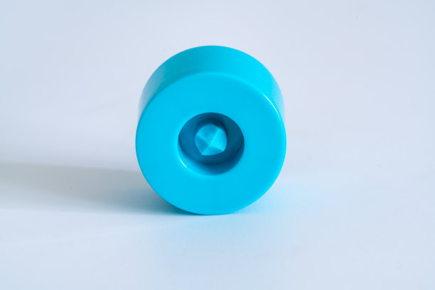 蓝色塑料瓶盖图片下载