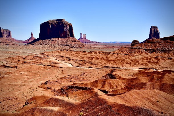 纪念碑谷的自然美景图片下载