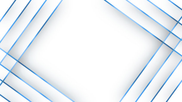 优雅的皇家白色背景与蓝色线条。企业奢华派对背景图片下载