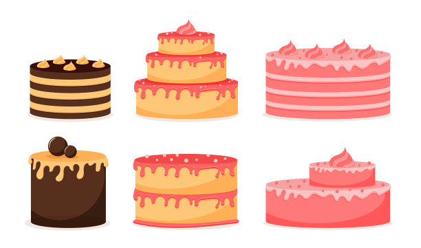 一套蛋糕图片下载