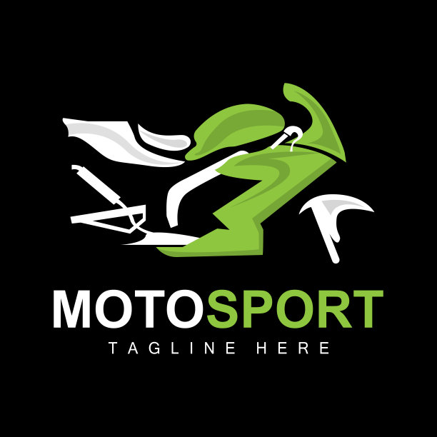 赛车运动标志，矢量电机，汽车设计，维修，备件，摩托车队，车辆买卖，和公司品牌图片下载