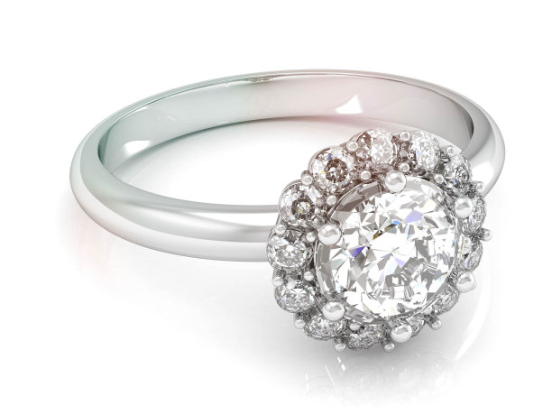 婚戒3D渲染(高分辨率3D图像)图片下载