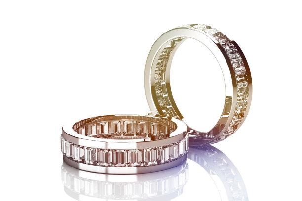 婚戒3D渲染(高分辨率3D图像)图片下载