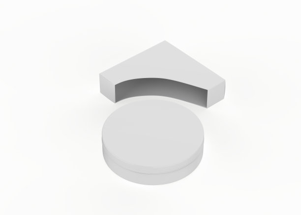 有光泽的罐子和纸盒图片下载