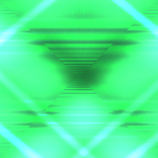 闪亮的绿色金属金属辉光钢霓虹灯反射抛光发光发光图片下载