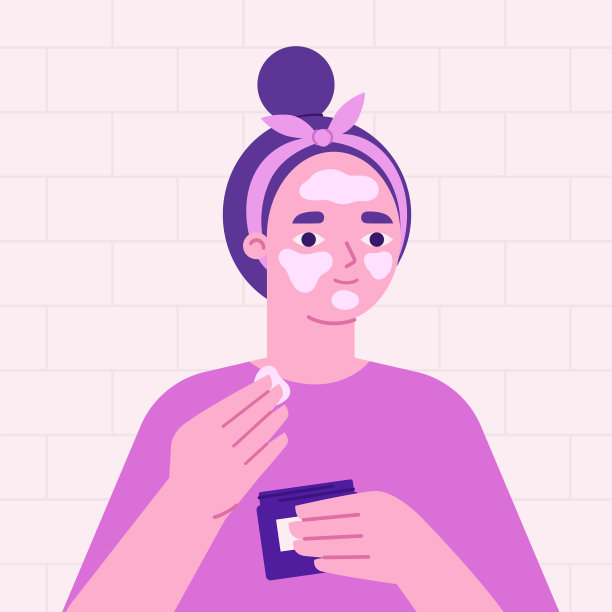 每天都涂防晒霜。女子使用防晒霜图片下载