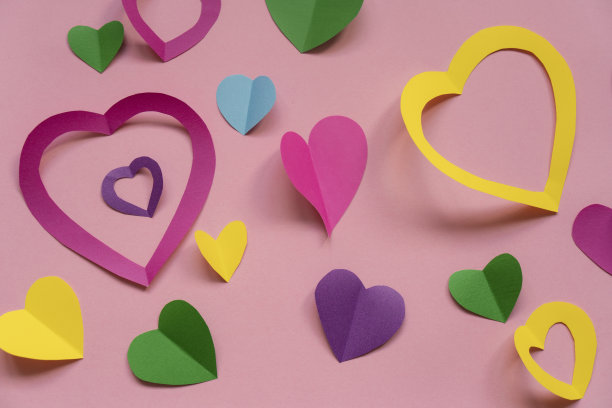 情人节背景。图片下载