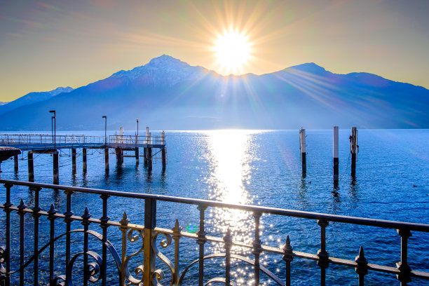意大利的多玛索老城和港口图片下载