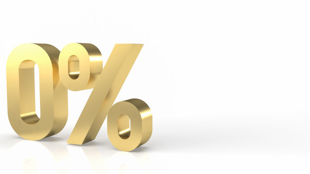 金色0%的白色背景3d渲染图片下载