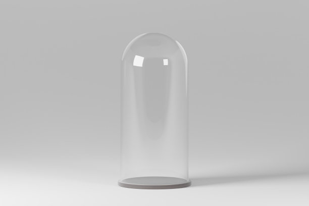 简单的圆顶丙烯酸显示器图片下载