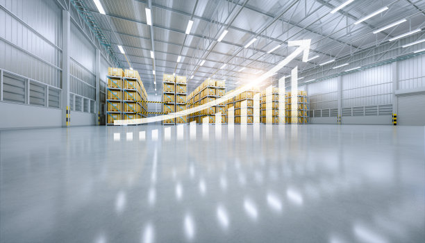 增加概念的仓库三维渲染。图片下载