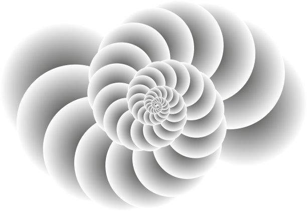 螺旋抽象设计元素图片下载