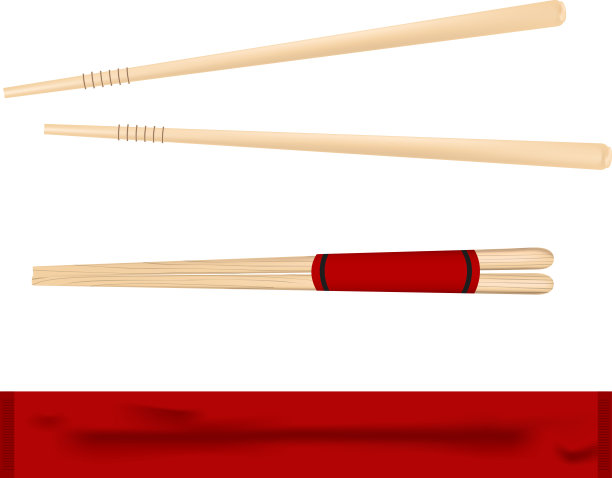 亚洲菜木筷子套图片下载