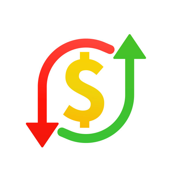 货币汇率。矢量图图片下载