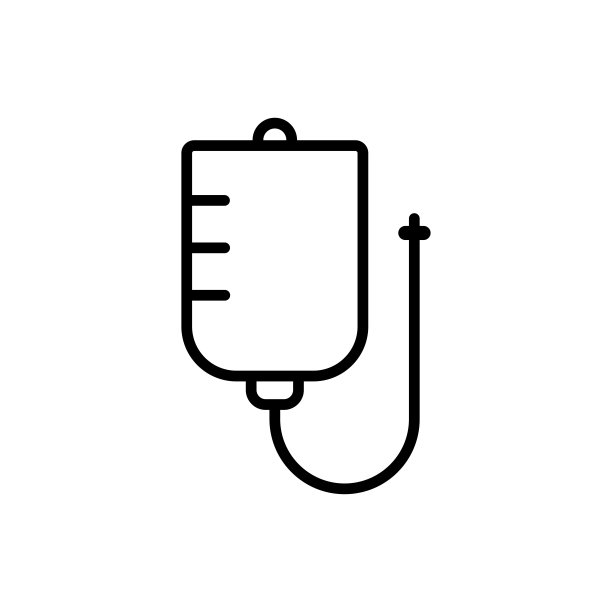 输血图标矢量设计模板图片下载