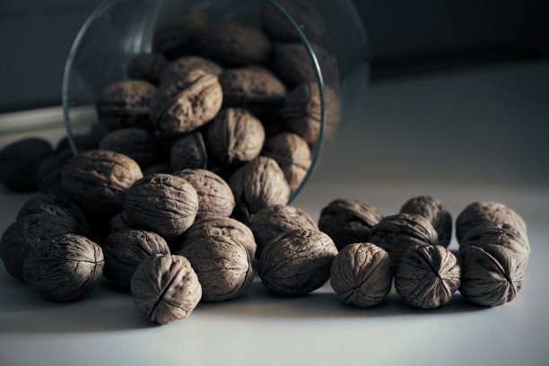 许多坚果几乎是黑白相间的图片下载